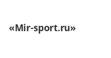 Mir-sport.ru