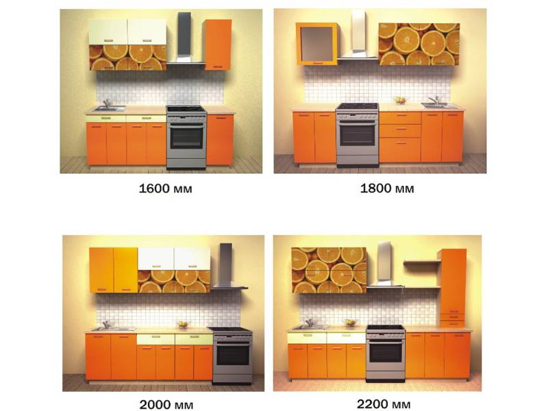 кухонный гарнитур апельсин в Астрахани