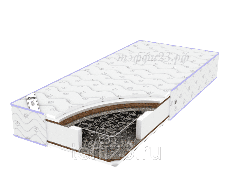 матрас на пружинном блоке боннель кокос сезон в Астрахани