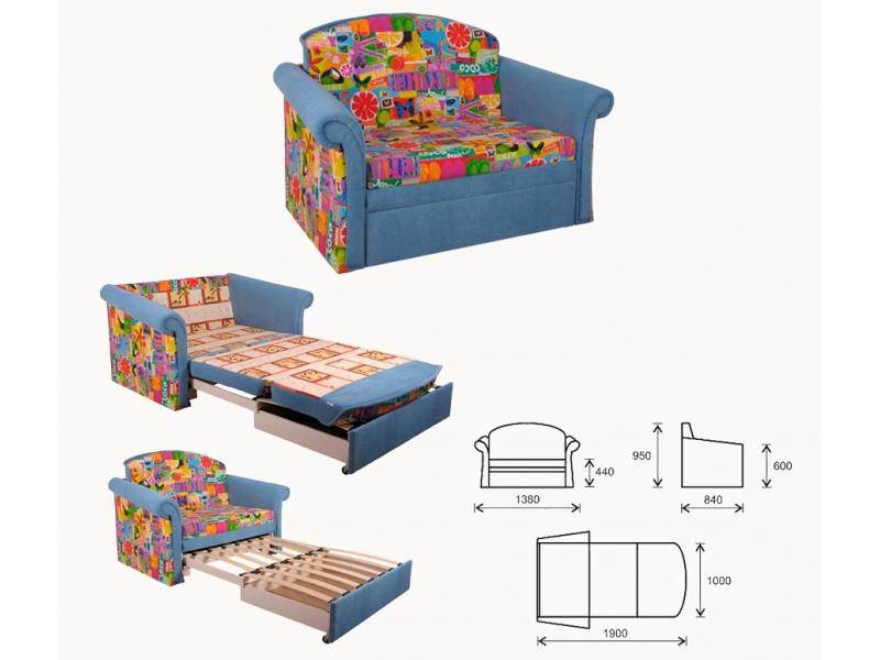 диван детский малютка в Астрахани