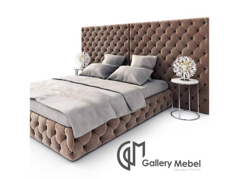 кровать с большим изголовьем letto gm 12 в Астрахани