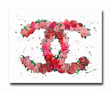 постер coco flowers a4 в Астрахани