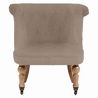 кресло amelie french country chair бежевое в Астрахани