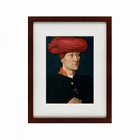 картина: portrait of a man in a turban, second quarter 15th century в Астрахани