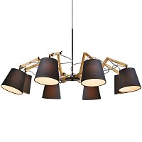 подвесная люстра arte lamp pinoccio a5700lm-8bk в Астрахани