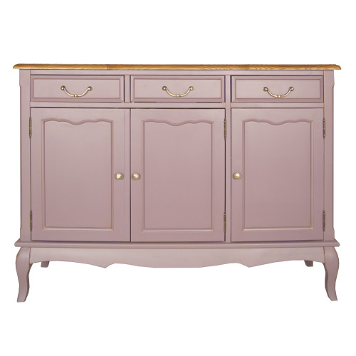 комод leontina lavanda с тремя ящиками и дверками лавандовый в Астрахани