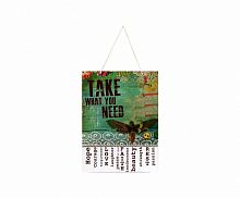 предмет декора доска желаний take what you need mint в Астрахани