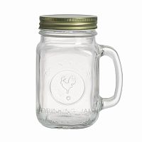 кружка с крышкой bormioli rocco drinking jar в Астрахани