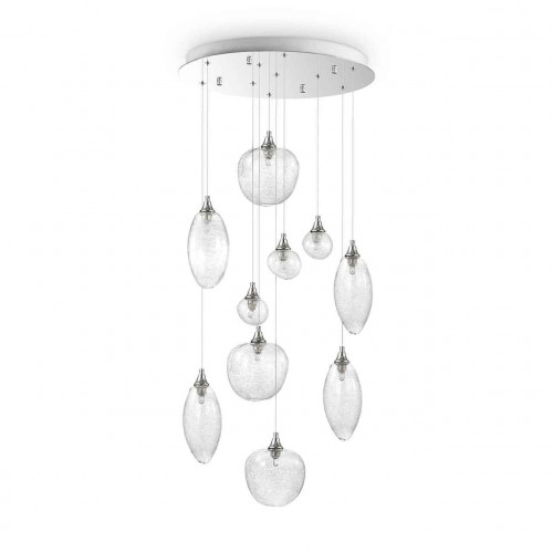 подвесная люстра ideal lux baco sp10 cromo в Астрахани
