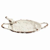 декоративное блюдо pewter dish серое в Астрахани