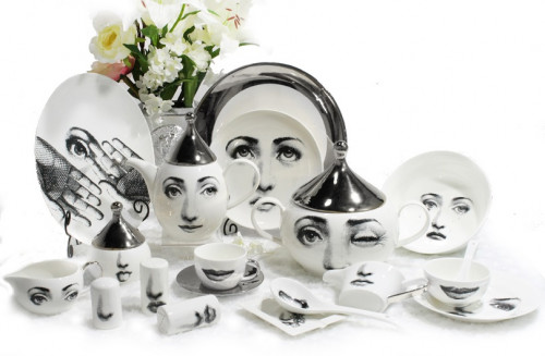столовый сервиз пьеро форназетти silver faces в Астрахани