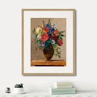 картина: summer flowers in a vase, 1835г. в Астрахани