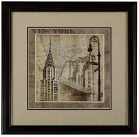 постер с паспарту в раме new york serenade в Астрахани