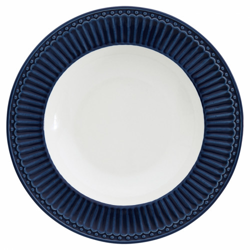 глубокая тарелка alice dark blue в Астрахани