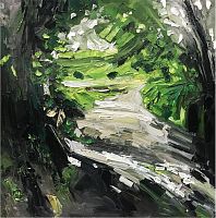 картина маслом лощина в Астрахани