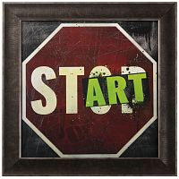 постер в раме start в Астрахани