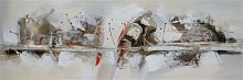 картина маслом морское сражение в Астрахани