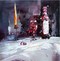 картина маслом вино и свечи в Астрахани