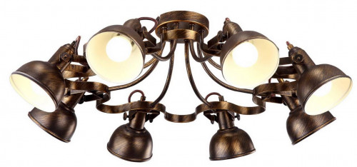 потолочная люстра arte lamp martin a5216pl-8br в Астрахани