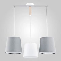 подвесная люстра tk lighting 1279 balance серая в Астрахани