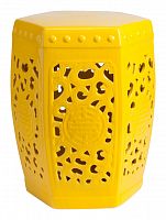 керамический столик-табурет design stool yellow в Астрахани