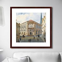 картина: view of the riga stock exchange, 1880г. в Астрахани