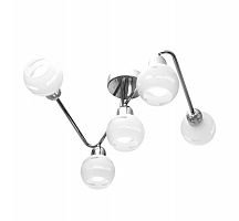 потолочная люстра idlamp agostina 361/5a-whitechrome в Астрахани