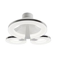 потолочный светодиодный светильник idlamp jenevra 397/3pf-ledwhitechrome в Астрахани