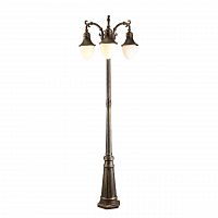 садово-парковый светильник arte lamp vienna a1317pa-3bn в Астрахани