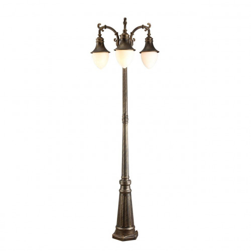 садово-парковый светильник arte lamp vienna a1317pa-3bn в Астрахани