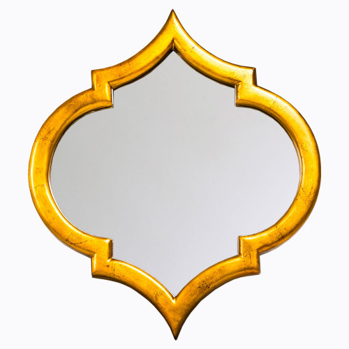 зеркало золотое фигурное 52х59 см доминик в Астрахани