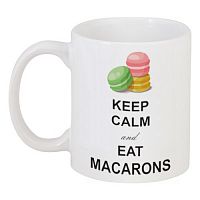 кружка с рисунком macarons в Астрахани