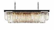 люстра odeon l120 black&glass серая, прозрачная в Астрахани