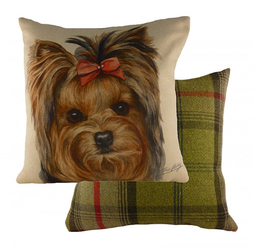 подушка с принтом waggydogs yorkie в Астрахани