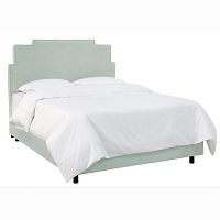 кровать двуспальная 160x200 зеленая paxton bed mint в Астрахани