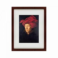 картина: portrait of a man in a chaperon (self-portrait), 1433 в Астрахани
