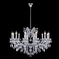 подвесная люстра crystal lux hollywood sp12 chrome в Астрахани