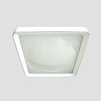 потолочный светодиодный светильник ambrella light orbital crystal sand fs1216 wh/wh 72w+29w d500*500 в Астрахани