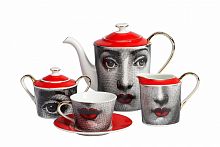 чайный сервиз faces пьеро форназетти red в Астрахани