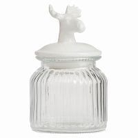 декоративная банка с крышкой deer маленькая в Астрахани