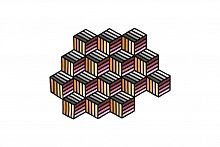 ковер parquet hexagon orange 305x188 от gan в Астрахани