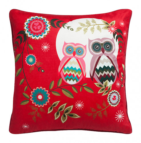 подушка с совами owl's party в Астрахани