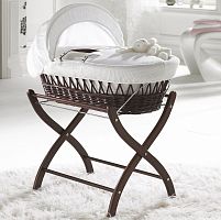 колыбель-переноска gift wicker moses basket темная, белое белье в Астрахани