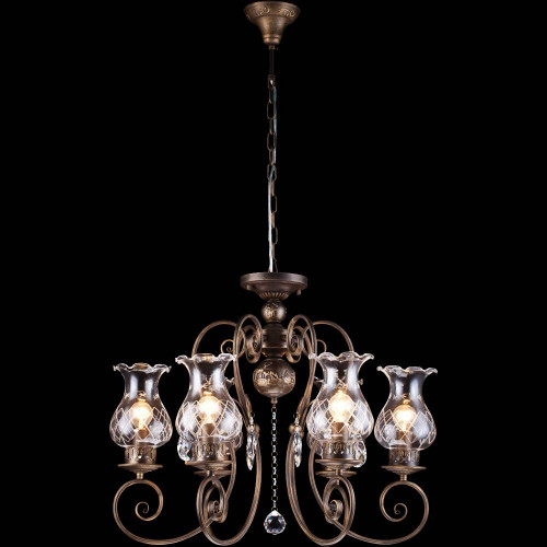 подвесная люстра arte lamp palermo a2053lm-6br в Астрахани