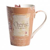 кружка cherish персикового цвета в Астрахани