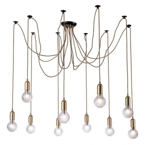 подвесная люстра arte lamp 70 a8040sp-10sg в Астрахани