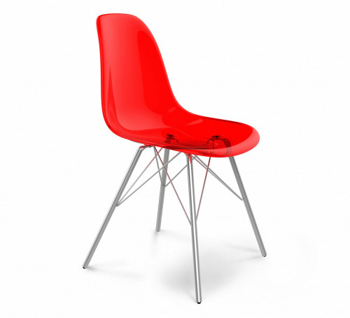 стул dsr красный s37 (eames style) в Астрахани