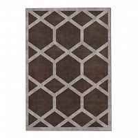 ковер ashton cocoa 150x220 коричневый в Астрахани