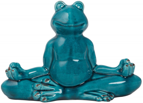 декор frog blue meditation в Астрахани