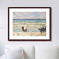 картина: beach scene, tangier, 1906г. в Астрахани